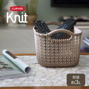CURVER　スクエアバスケット3L　BR
