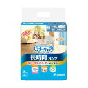 商品名 マナーウェア　高齢犬用紙オムツM　28枚【マナーウェア】 商品説明 ・動きやすく、肌にやさしく、長時間モレ安心の紙オムツふわぴたフィットで動きやすく、モレ安心です。（女の子・男の子共用タイプ） ・「やわらかフィット形状」で、動きに合わせて、体にふんわりぴったりフィットします。 ・「全面通気シート」で、長時間使用でもムレを防いでお肌さらさらです。 ・「安心パワフル吸収体」で、長時間使用でもモレ安心です。（最大12時間吸収※おしっこ約4回分） ・「立体モレ防止ギャザー」で、おしっこやゆるゆるうんちもしっかりガードします。 ・おしっこを吸収すると色が変わる「お知らせサイン」で、取り替え時が分かって、いつでも清潔 ・「つけ直しらくらくテープ」で、簡単装着＆動いても外れにくいです。 ・赤ちゃん用のオムツにも使用される、絹のような極細繊維の「さらふわ吸収シート」でやさしい肌ざわりです。 材質 表面材：ポリオレフィン・ポリエステル不織布 吸水材：吸水紙、綿状パルプ、高分子吸水材 防水材：ポリエチレンフィルム 止着材：ポリエステル 伸縮材：ポリウレタン 結合材：ホットメルト接着剤 外装材：ポリエチレン サイズ 【適応胴回りサイズ】オスメス共通35〜45cm 【適応体重】オス4.5〜6.5kg／メス5.0〜8.5kg JAN 4520699649671 メーカー名 ユニ・チャーム ペットケア 生産国 日本