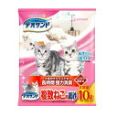 【ポイント2倍】【3980円以上送料無料】ユニチャーム　デオサンド複数ねこ用紙砂10L【デオサンド】※メーカー都合によりパッケージ、デザインが変更となる場合がございます