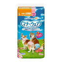 商品名 マナーウェア 女の子用 L ピンクリボン青リボン 14枚　9個セット 商品説明 そそう・生理にも安心、洋服みたいな吸収ウェアです。 お出かけ・お部屋でのそそう・生理に安心!旅行、ドライブ、お散歩におすすめです。 「やわらかスリムフィット形状」で、嫌がらない設計になっています。 「やわらか全面通気シート」で、お肌さらさらをキープします。 「ぴったりサイドギャザー」で、すきまモレも安心です。 「安心スリム吸収体」で、6時間分のおしっこを吸収します。 ※健康なワンちゃんの6時間の平均おしっこ量を参考(ワンちゃんのおしっこ量には個体差があります) JAN 4520699628508 販売元 ユニ・チャーム　株式会社