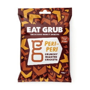 昆虫食 Eat Grub クランキー ロースト クリケット ペリペリ 12g x 1袋