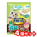 【送料無料】ユニチャーム デオトイレ 飛び散らない 針葉樹の消臭 抗菌チップ4L 4個セット※メーカー都合によりパッケージ、デザインが変更となる場合がございます...