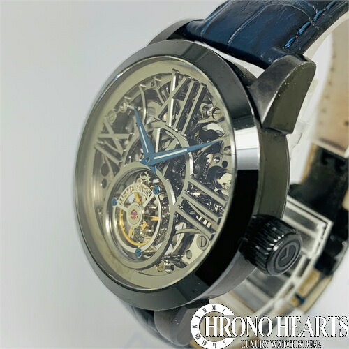 メモリジン　トゥールビヨンスケルトン　SS　日本未発売【中古】【腕時計】【送料無料】