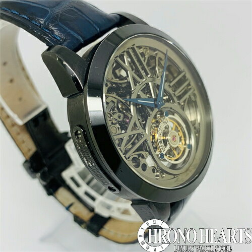 メモリジン　トゥールビヨンスケルトン　SS　日本未発売【中古】【腕時計】【送料無料】