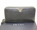  PRADA プラダ ラウンドファスナー 長財布 サフィアーノ G100012