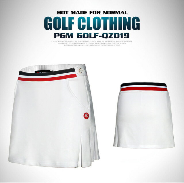 ゴルフウェア　レディース ポロシャツ スカート セットアップ 半袖 スポーツウェア 　ゴインナーパンツ一体型 　ポケット付き 吸汗速乾 UVカット