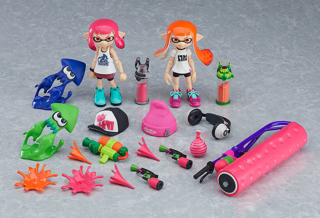 【公式】＜送料込＞figma Splatoon ガール DXエディション（再販） マックスファクトリー プラスチック製 塗装済み可動フィギュア — vista 3