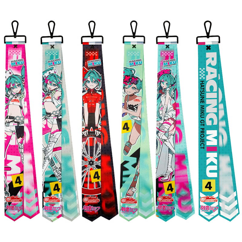 初音ミク レーシングVer. 2025 トレーディングリボンストラップ(6個入) GoodSmile Moment グッドスマイルカンパニー