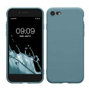 kwmobile スマホケース Apple iPhone SE3 / iPhone SE2 / iPhone SE (2022) / iPhone SE (2020) / iPhone 8 / iPhone 7対応 ケース - スマートフォン バックカバー TPU 耐衝撃 アンティーク ストーン