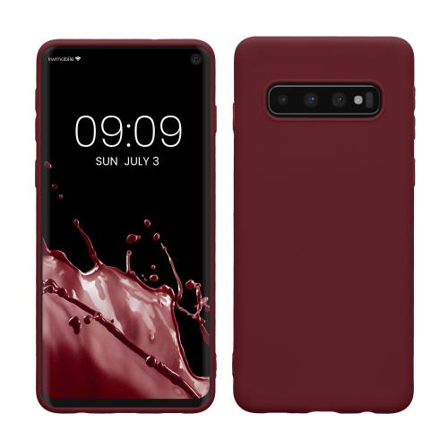 kwmobile スマホケース Samsung Galaxy S10対応 ケース - 耐衝撃 滑り止 ...