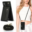 iPhone XS Max 対応 スマホ ケース iphonexs max ケース 肩掛け 首かけ 斜めがけ ショルダー iPhone XS Max 財布型 ケース iPhone XS Max case iPhone XS Max カード収納 ケースアイホン XS Max 手帳型ケース上下開 Cavor iPhone XS Max 携帯 スマホ対応バッグ ステント機能