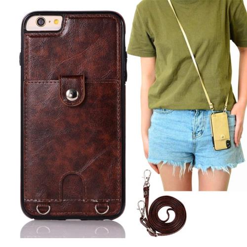 iPhone 7 Plus/iPhone 8 Plus スマホ ケース 肩掛け 首かけ 斜めがけ シ ...