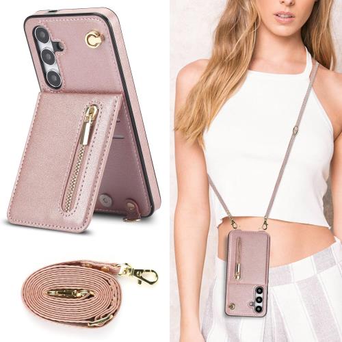 Cavor Galaxy S24 FE スマホ ケース手帳型 肩掛け 首かけ 斜めがけショルダーケー ...