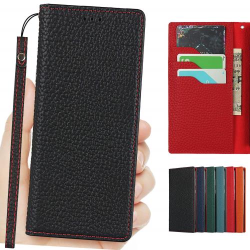 Cavor 富士通 Arrows We 2 F-52E 本革ケース F-52E ケース手帳型 Arrows We 2 ケースカード収納 F-52E ..