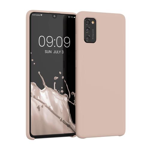 kwmobile スマホケース Samsung Galaxy A41対応 ケース - TPU リキッド シリコン カバー - 耐衝撃 傷防止 サラサラ Case