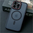 革新一体レンズ保護・Magsafe対応JUESHITUO iPhone 16 Pro 用の ケース 1Xスクリーン保護 人気 マット感 いphone16pro 用の ケースマグネット搭載 SGS認証 米軍規格 耐衝撃 黄ばみなし ストラップホール付き ワイアレス充電対応 半透明 6.3インチ ブラック