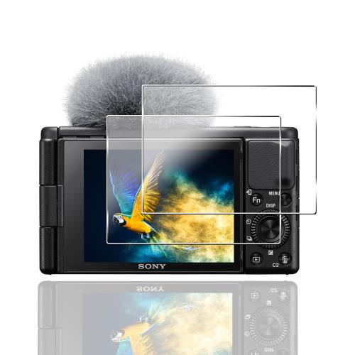 2枚セット 対応 SONY ZV1 II/ZV-1/ZV-1F/ZV-E10 保護フィルム ガラスフィルム 2枚 硬度9H 日本旭硝子製 対応 SONY ZV1/ZVE10 フィルム 液晶保護フィルム 強化ガラス