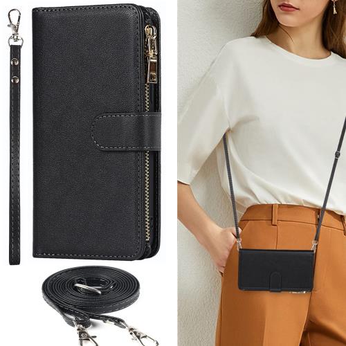 iPhone11pro Max ケース 手帳型 ショルダー クロスボディ iPhone 11 pro ...