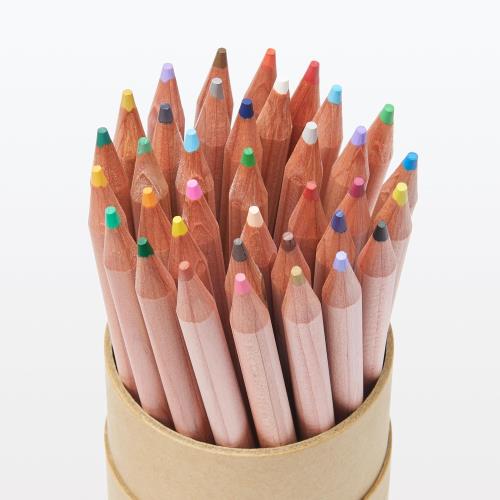 無印良品 色鉛筆 36色 紙管ケース入り NFB15A6S goodsstreet-10045759 goods street サンプル画像3