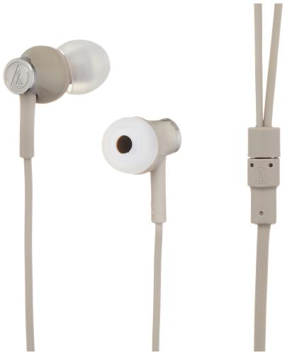 オーディオテクニカ カナル型イヤホン ベージュ ATH-CK350M BG