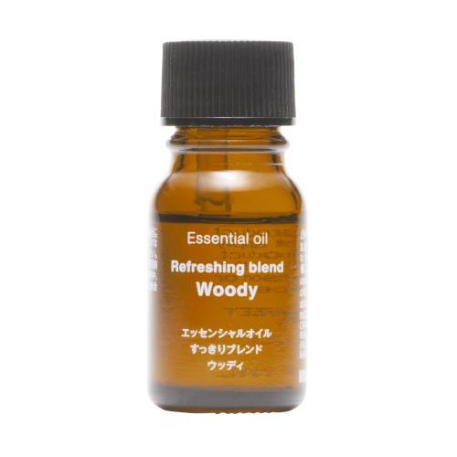 MUJI 無印良品 エッセンシャルオイル すっきりブレンド ウッディ 10mL OCH09A4Aのサムネイル