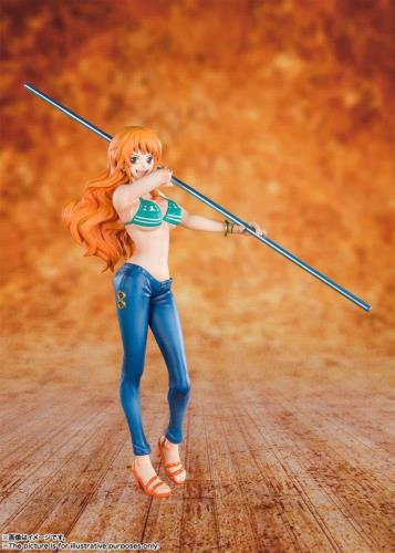 TAMASHII NATIONS フィギュアーツZERO ONE PIECE 泥棒猫ナミ 約150mm ABSPVC製 塗装済み完成品フィギュア