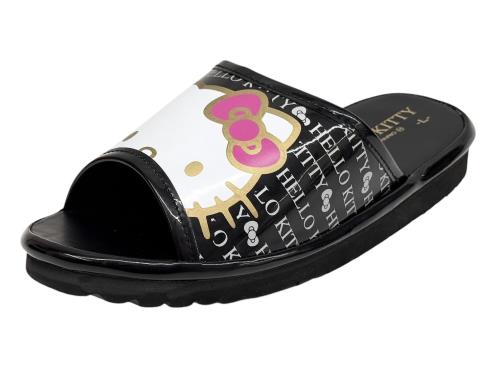 [Sanrio] サンダル SANRIOコンフォートサンダル レディース SA4251 ブラックシルバー 23.0 cm