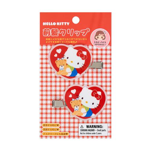 サンリオ(SANRIO) 前髪クリップ（身の回り雑貨 いつまでもサンリオ） ハローキティ 髪留め メ ...