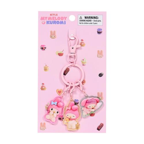 [サンリオ] アクリルキーホルダー（Netflixオリジナルアニメ My Melody Kuromi） マイメロディ アクリ..