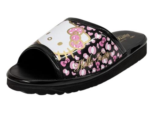 [Sanrio] サンダル SANRIOコンフォートサンダル レディース SA4250 ブラックピンク 23.0 cm