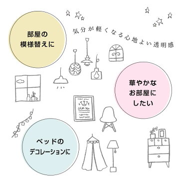 【P5％還元】カーテン レース おしゃれカーテン レースカーテン おしゃれ 生地 かわいい 天蓋 レース ロマンチック 姫系 ドレープ 子供部屋 インテリア ホワイト ブラック ピンク グリーン 黄色 イエロー 白 緑 パステル 棒タイプ 安い 部屋 間仕切り