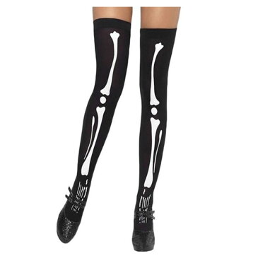 【P5%還元】 コスプレ 女の子 タイツ 衣装 ストッキング ソックス パンスト靴下 膝丈 ひざ丈 セクシー 大人 ガイコツ 骨 仮装 ドクロ 魔女 SNS 血のり 8T79 sale