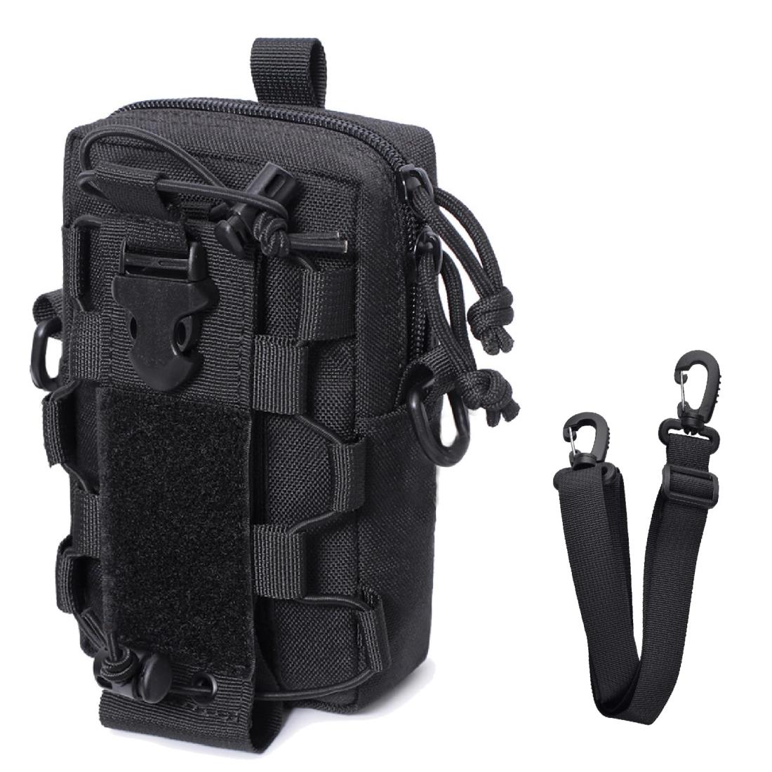 楽天グッドタイムストア楽天市場店JEELAD ダンプポーチ 多機能ポーチ Molle対応 ショルダーバッグ EDCポーチ 小物入り ベルトポーチ アウトドア用