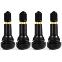 Sondsilen チューブレスタイヤゴムバルブ TR413CL 4個...(2)