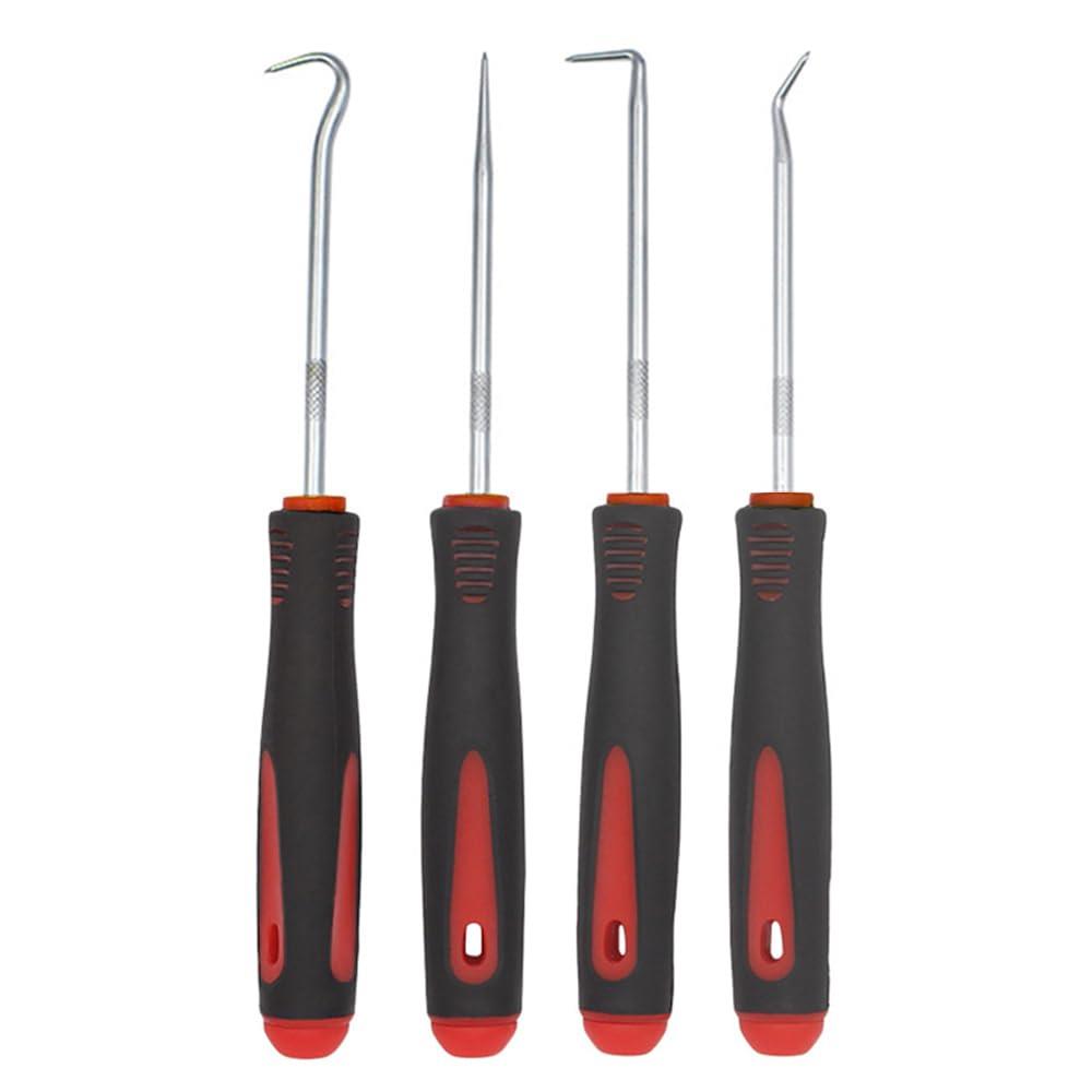 LOYELEY 精密フックセット 4本組 ピックアップツール フックセット オイルシール 工具 オイルシールリ..