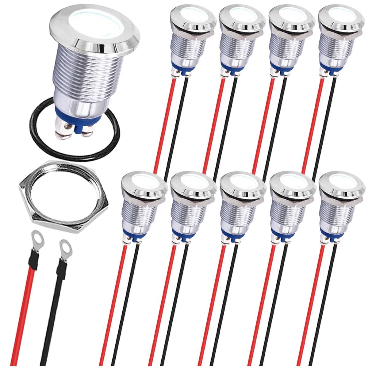 åɥॹȥŷԾŹ㤨MKBKLLJY 10Pcs ɽ 12mm 1/2 