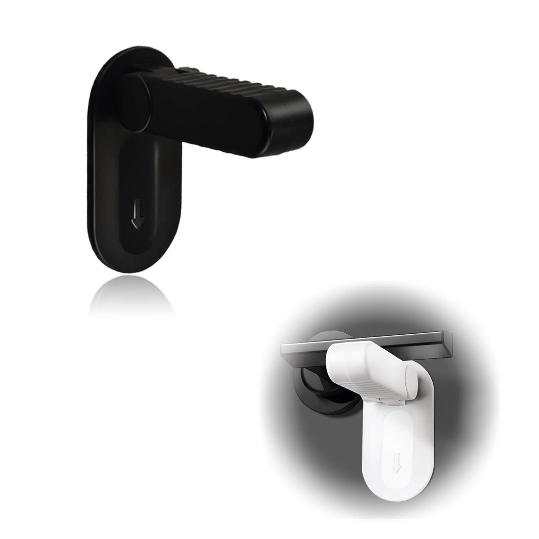 Anboli ドアノブ ロック ドアロック ドアノブストッパー 子供 猫 ペット ドア開け防止 ベビー用ロック ..