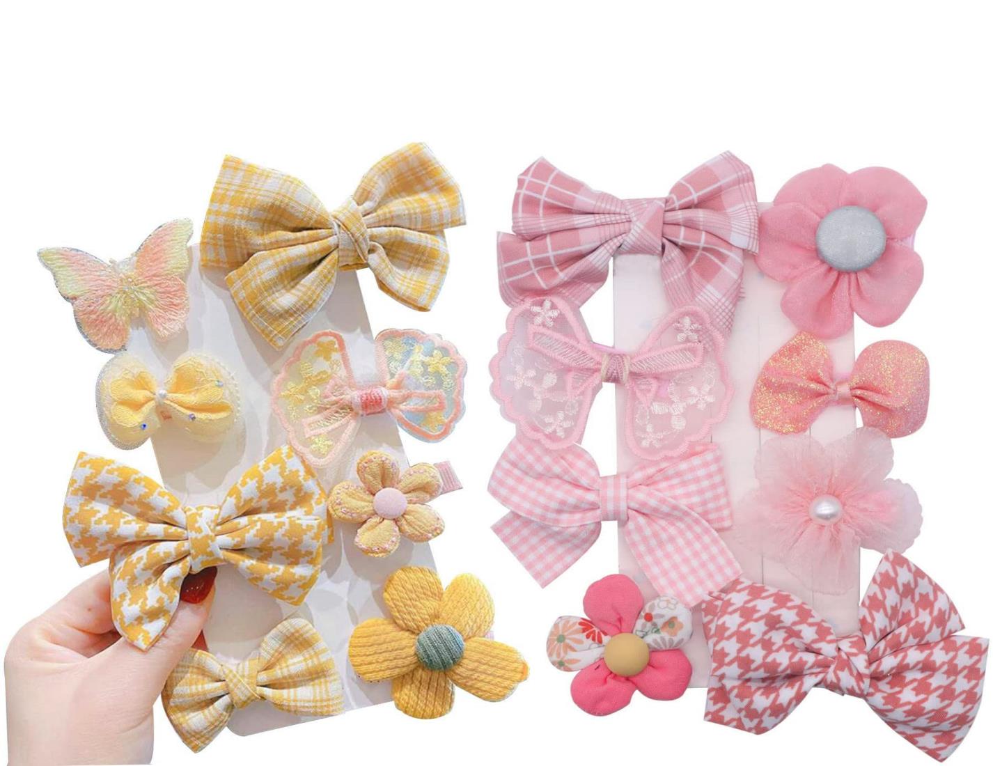 ヘアクリップ ヘアピン BetterJonny 16点セット ベビー ヘアピン 前髪クリップ 子供 女の子ヘアアクセ..