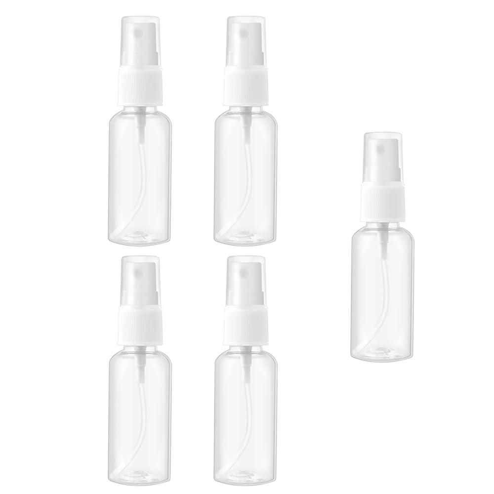 5本セット スプレーボトル 15ml ファインミスト スプレーボトル 小さい 霧吹き 極細ミスト 透明 空容器..
