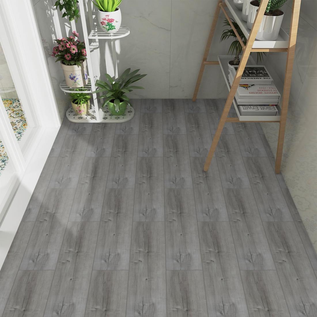 Cosnight フロアタイル 置くだけ フロアシート クッションフロア 40枚 約4畳 床 シート 防水接着剤不要..