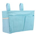 Sumnacon ベッドサイド収納ポケット 大容量 多機能収納かご 吊り下げ収納袋 掛け袋 小物収納ボックス 収納かご 雑貨収納 雑誌ブック マルチポケットオー...