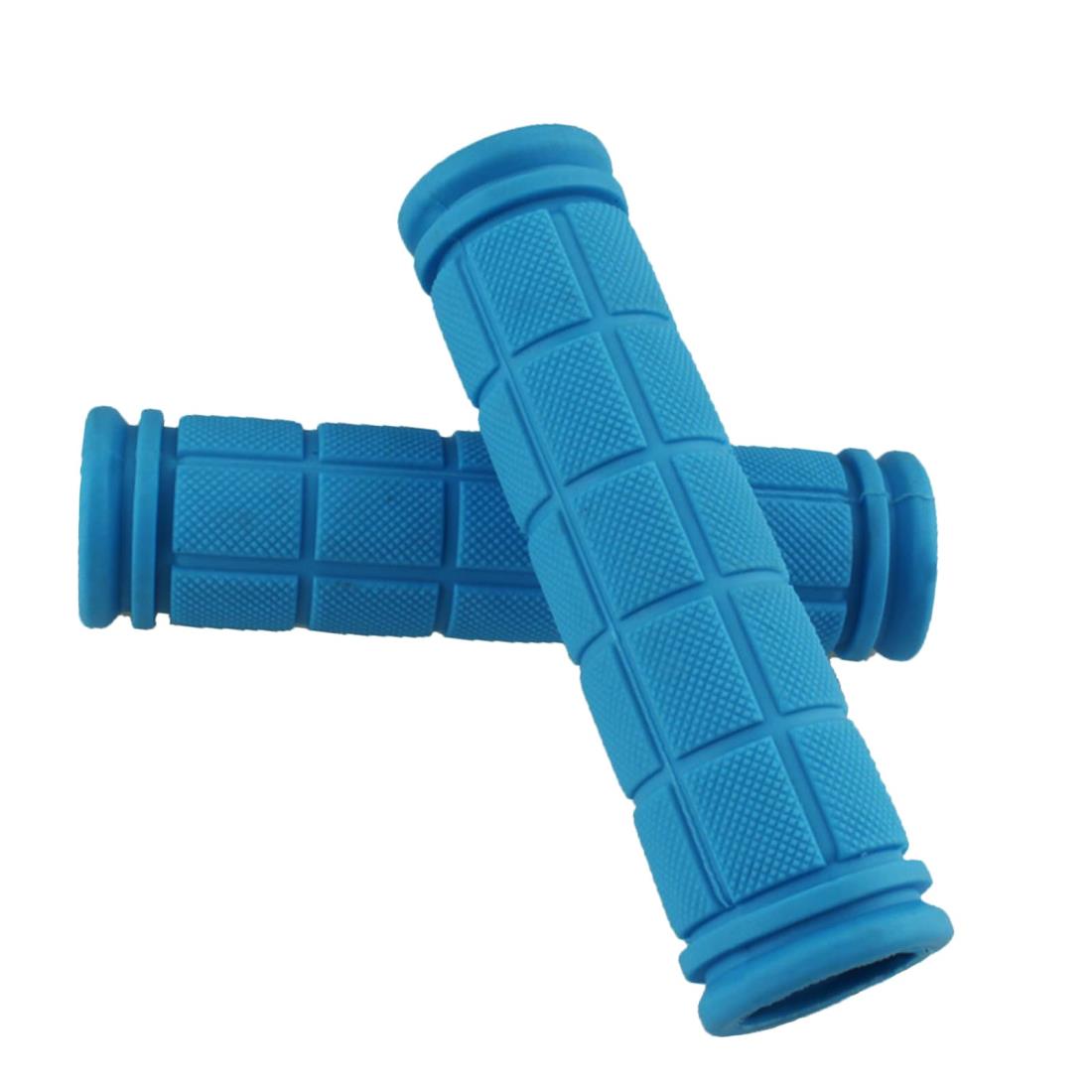 Topatrol 自転車 グリップ用 バイクハンドル ハンドルグリップ 自転車 グリップ用 ハンドルグリップ 滑り止め 22.2mm 1組(2本)セット 10色 子供 人間工学 握りやすい 耐久性 汎用 ショック吸収 マウンテンバイク 折りたたみ自転車 (ライトブルー)