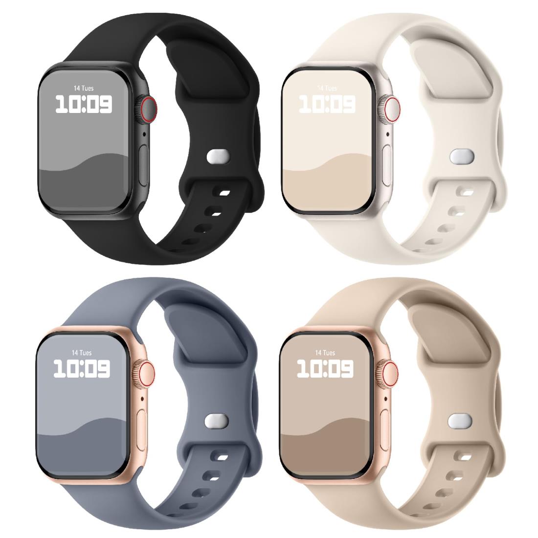 4Knossen ѥ֥ Apple Watch Х 38mm 40mm 41mm 42mm 44mm 45mm 46mm 49mmåץ...
