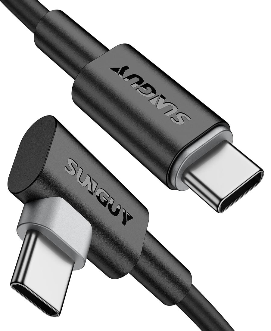 SUNGUY USB C-USB C֥ 0.6m [2]ľ90٥C-C 60W PD®бiPhone 15/16Samsung G...