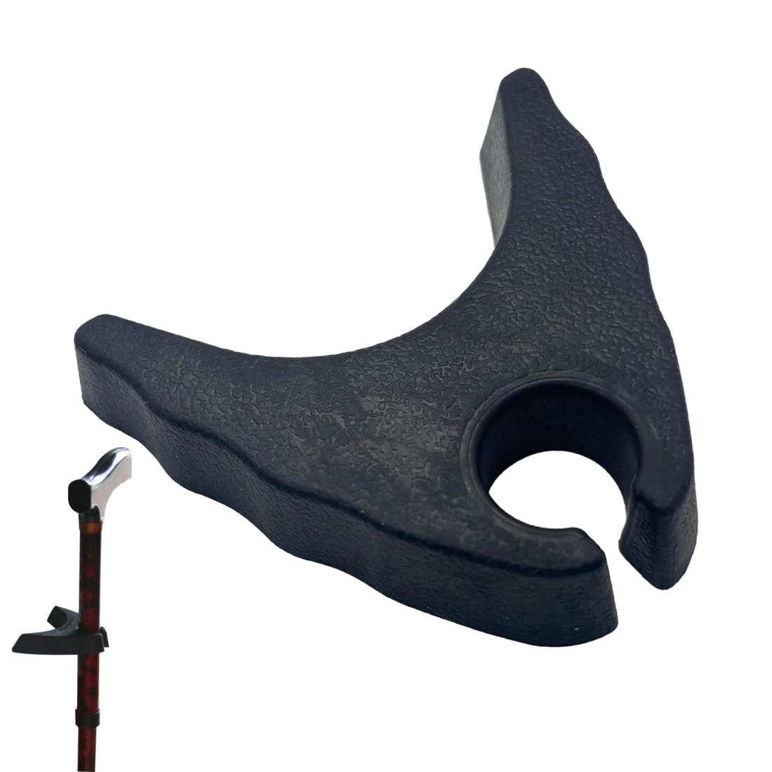 EsiFare ステッキホルダー ステッキ用アクセサリ 軽量 簡単取り付け 安定性 杖の転倒防止 設置簡単 杖..