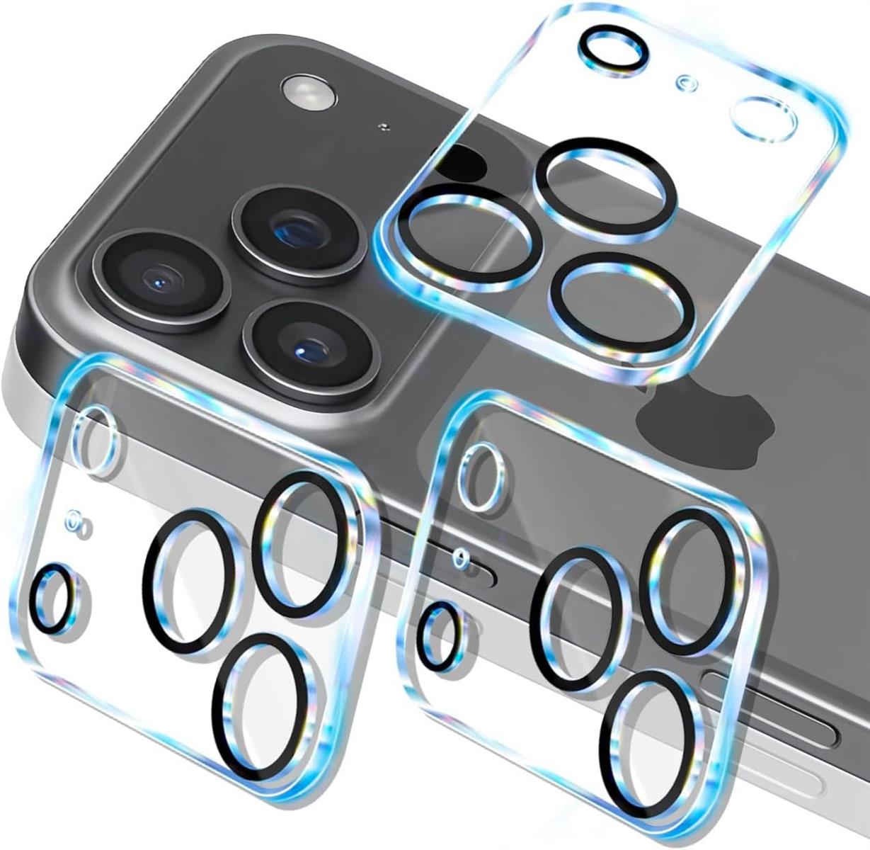 対応 iphone 17 Pro Max カメラフィルム 【3枚セット-国産旭硝子素材】 SENJT3-AP17PM