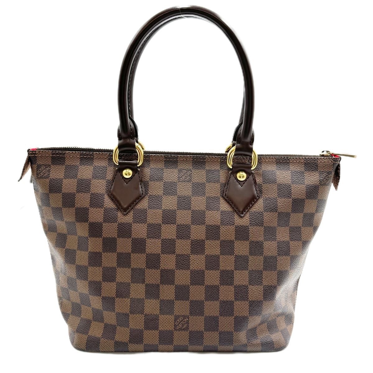 【中古】LOUIS VUITTON ルイヴィトン サレヤPM トートバッグ ダミエ ブラウン N51183
