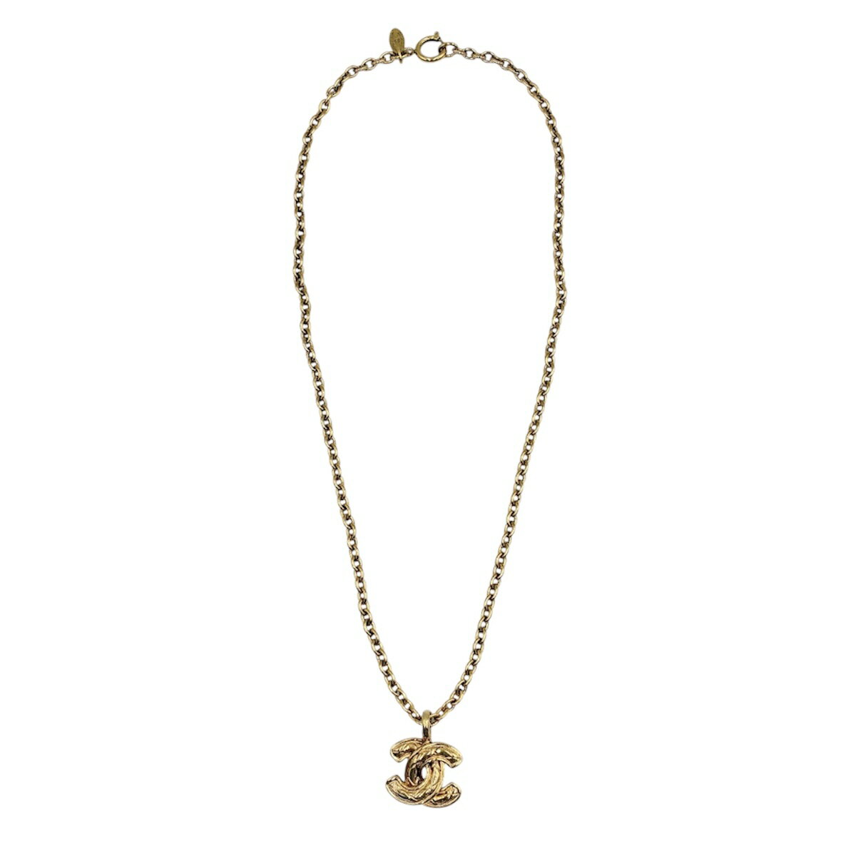 Rakuten - 【中古】CHANEL シャネル ネックレス ココマーク ゴールド ヴィンテージ