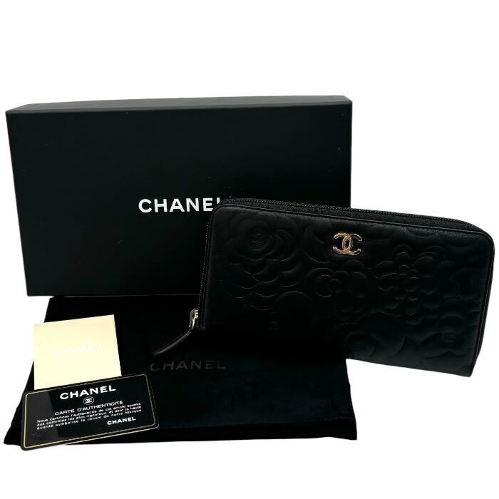楽天市場】CHANEL カメリア 長財布の通販