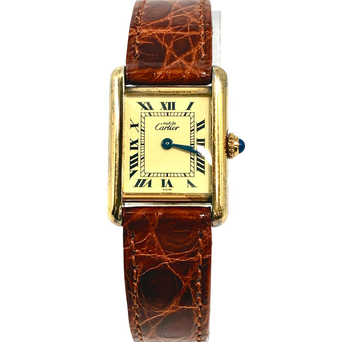 【中古】Cartier カルティエ マストタンク ヴェルメイユSM